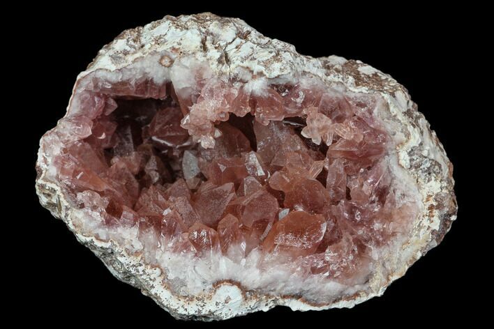 Pink Amethyst Geode Section - Argentina #113321